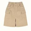  Olivan  Corduroy Logo Waffen Skirt  Beige 