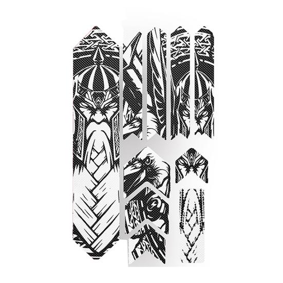 

10 шт./набор 3D защита от царапин для горного велосипеда, съемная наклейка Beauty/Gorilla 5