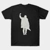 Men Black Print T-shirt The Breakfast Club No-Cut Transfer Paper Print Cotton Tshirt