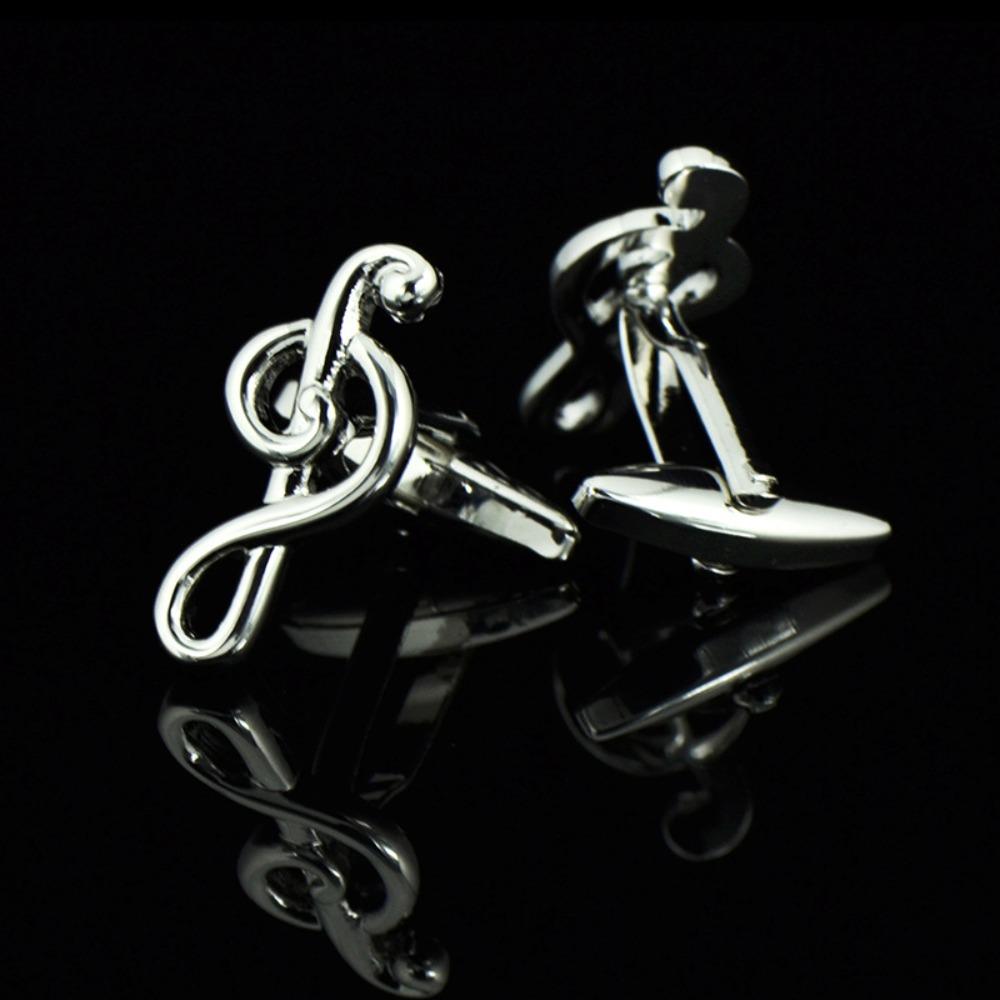 Drum Music Note Sleeve Button Piano Music Instrument Series Cufflinks Concert Accessories