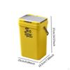Tea Waste Bucket Dregs Ceremony Trash Bin Can for Household