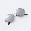 7001 Coated Round Frame Prince Glasses, Colorful Round Frame Sunshades, Metal Color Sunglasses Sunglasses