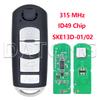 Datong ID49 Chip SKE13D-01/02 315MHz SKE13E-01/02 433MHz Car Remote Key Fob For Mazda Atenza 2 CX- 3 CX-5 MX-5 6 CX-9 AXELA