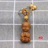 Success Buddhism Buddha Guanyin Engraving Bag Pendant Keychain Keyfob Car Accessories Key Ring