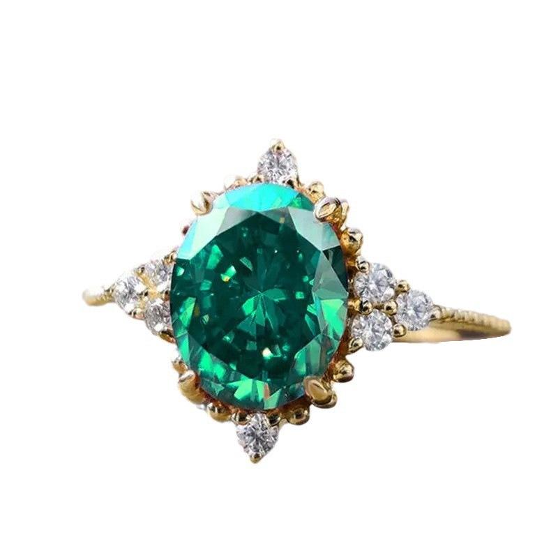 Cao Shi's Elegant Retro French Luxury Women's Ring: High-End Index Finger Accessory
