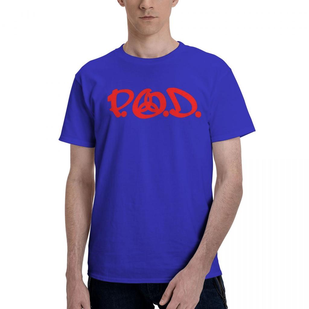 Genres Christian Metal Logo POD 100 Cotton Casual Breathable Confortable Anime Short Sleeve TShirt Graphic Tee