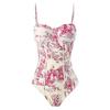 1 buc/2 buc pentru femei, monokini, fustă cu șireturi, costum de baie dintr-o singură piesă, cu bandă, pentru plajă, pentru controlul burticii.