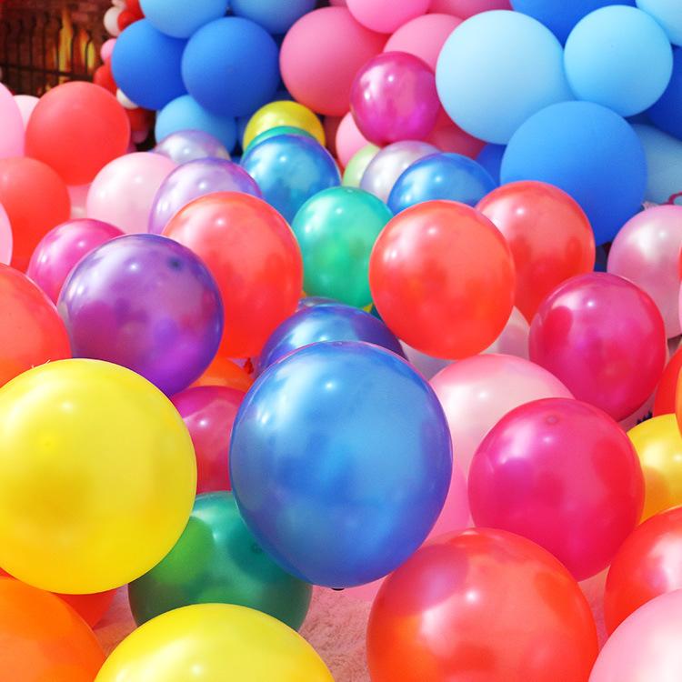 Colorful Latex Hot Water Balloons Round 5 Sizes for Birthday Wedding Graduation Mother's Day Christmas Party Decorations