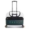 PC Material Pet Suitcase Cat Bag Portable Pet Outdoor Luggage Transparent Dog Aviation Box Small Cart Household Pet Supplies