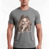 Helene Fischer T-Shirt Sommer Lässig Baumwolle T-Shirt Oversized Streetwear Oberteile Vintage Grafikdruck Lockerer Schnitt Kurzarm