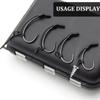 10PCS Carp Fishing Accessories Anti Tangle Sleeves Line Aligner D Rig Aligner Kickers for Carp Rig Hair Rig Tackle Equipment