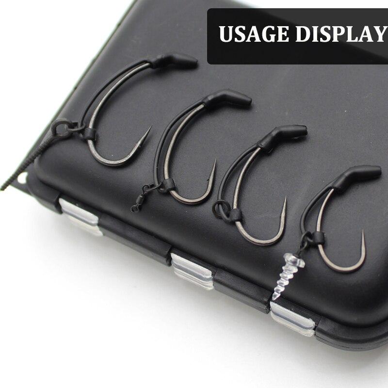 10PCS Carp Fishing Accessories Anti Tangle Sleeves Line Aligner D Rig Aligner Kickers for Carp Rig Hair Rig Tackle Equipment