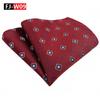 Fashionable Men's Paisley Floral Polyester Pocket Square for Suits (2025)