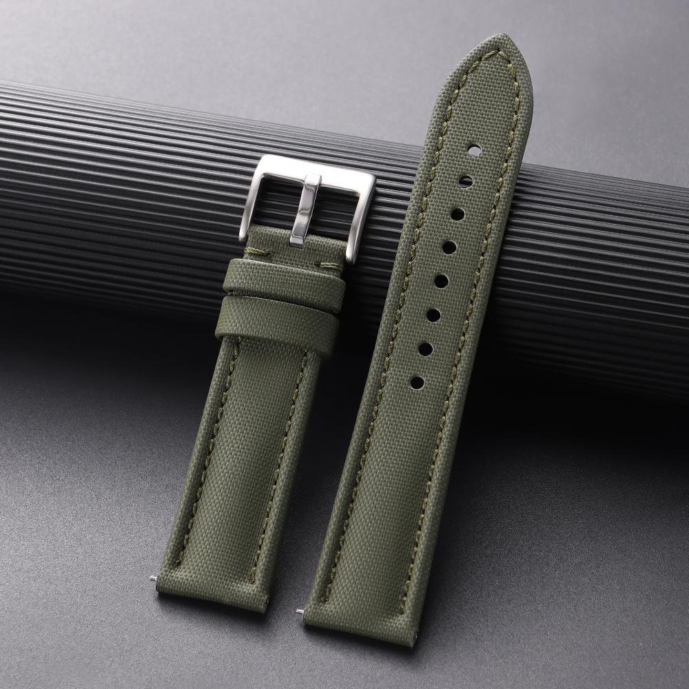 18/19/20/21/22mm Sailcloth Straps for Omega for Blancpain for Seiko Divers Watches Men Women Quick Release Waterproof Watch Band