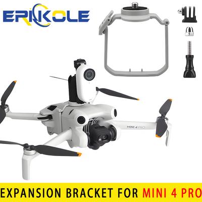 Für MINI 4 Pro Top-Erweiterungsadapterhalterung mit 1/4-Schrauben-Sportkamera-Halterungssatz für DJI MINI 4 Pro-Drohnenzubehör