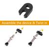 2PCS Tubeless Valves, Brass Tubeless Valve Stem(40 mm), 1PSC Valve Core Remover Tool