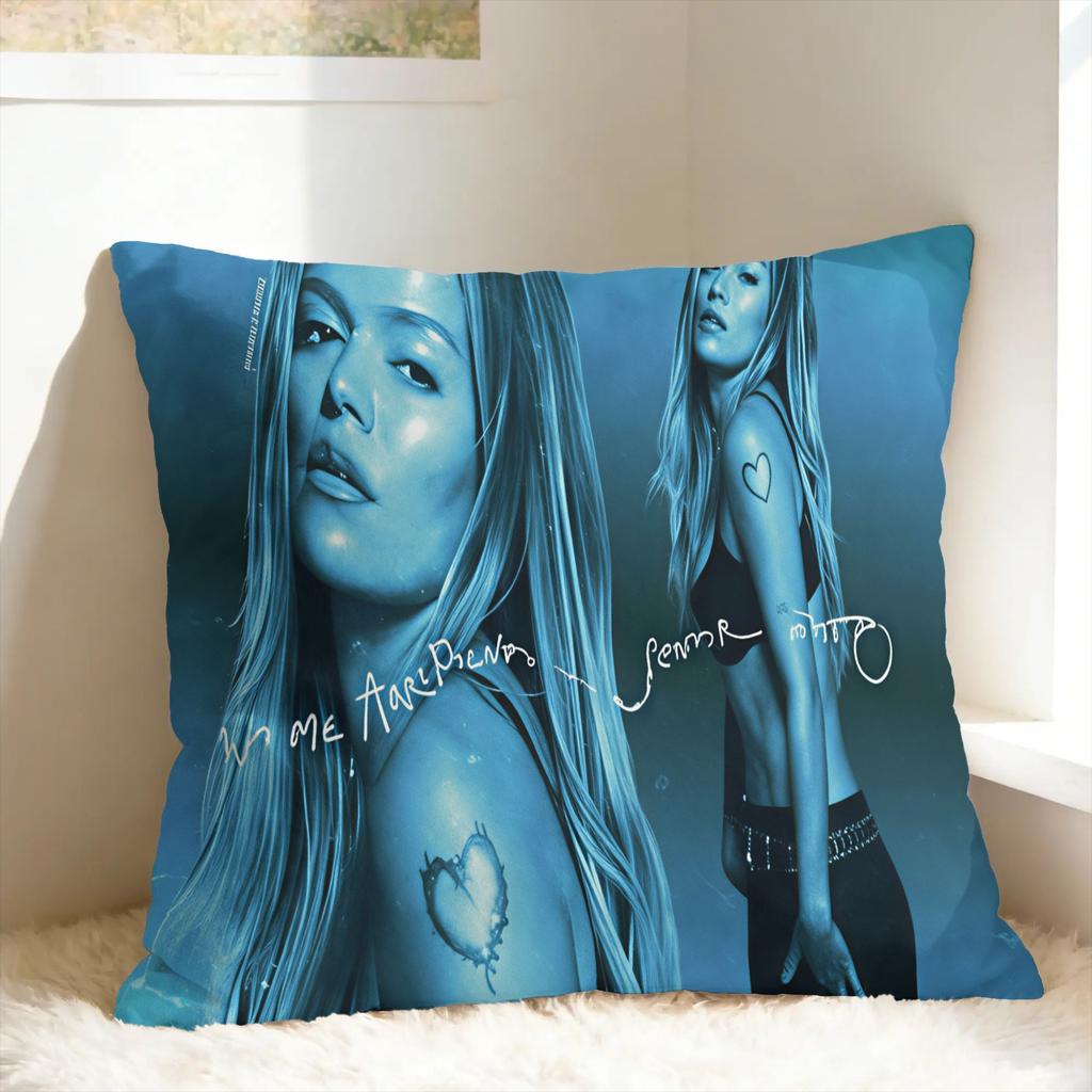 Pillow Cover No Me Arrepiento De Sentir Tanto Karols G  Novelty Pillow Case For Office Car Home Decor Pillowcases