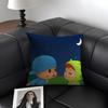Cute Boy PPocoyoS Cartoon Pillow Case Pattern Printed Pillowcase for Living Room Sofa Cushion Cover  Bedroom Decor