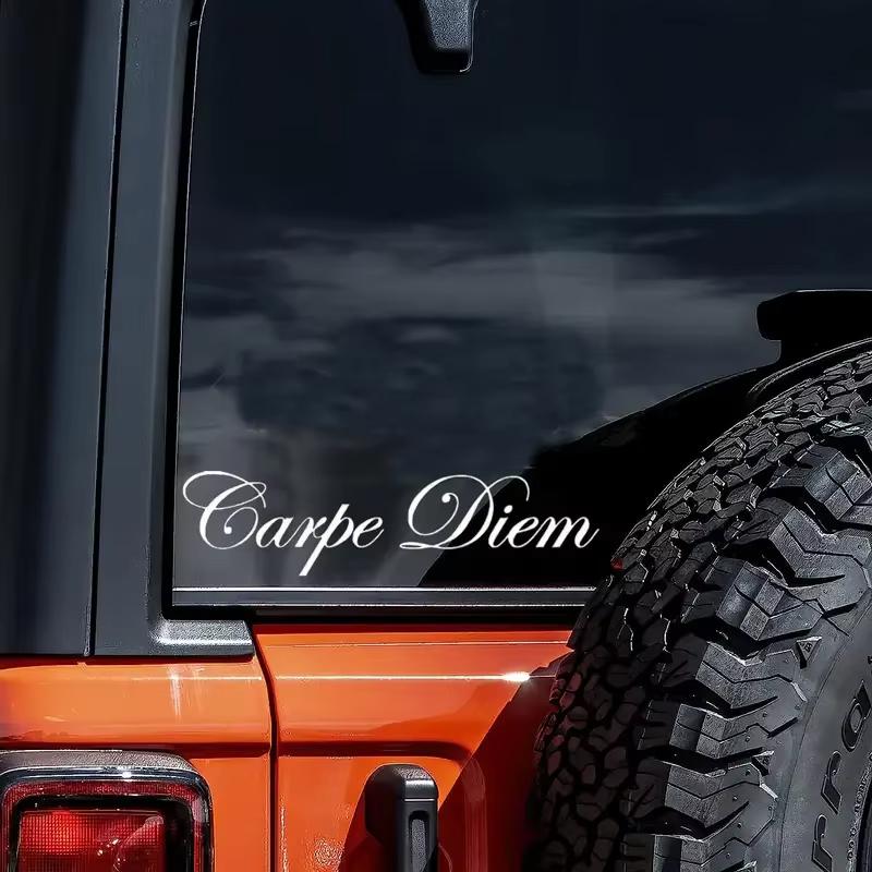 Motorcycle & Electric Bike Windshield Stickers, Creative & Personalized Decals for Cars - Stylish & Durable Decorative Stickers