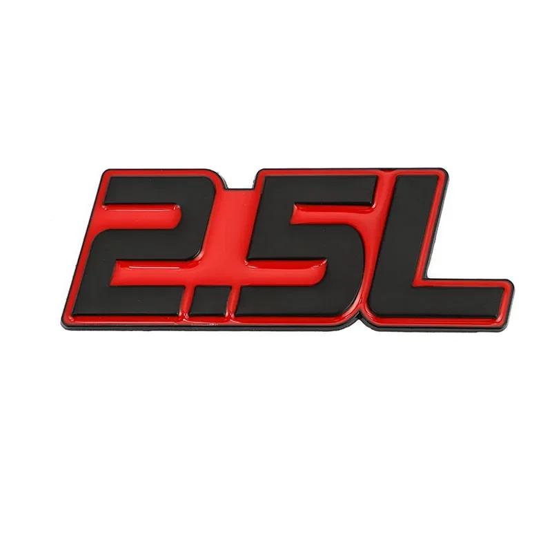 1Pc 2.0L 2.2L 2.4L 2.5L 2.8L Emblem Badge Decal for SUV Car Stickers