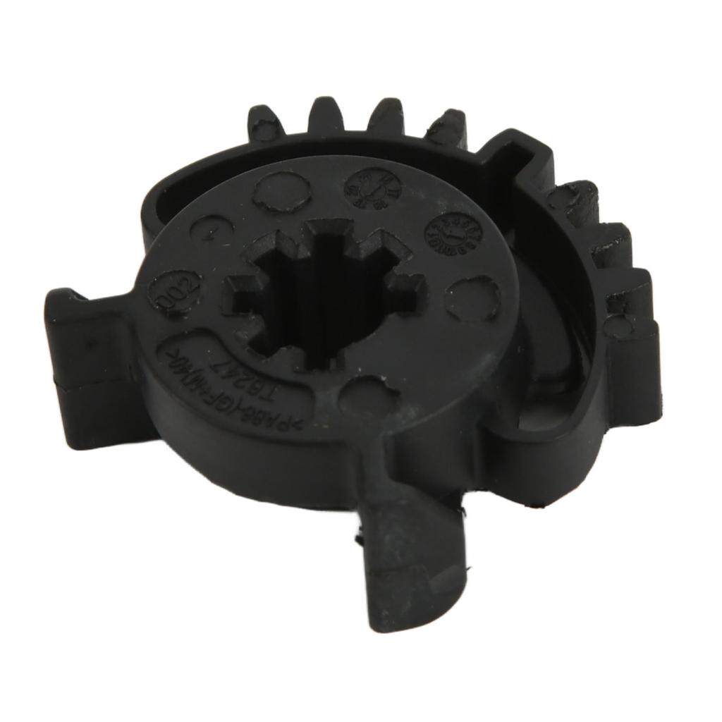 Heater Blend Door Actuator Gear 68214880AA High Temperature Resistant Black Replacement For Dodge Durango 2011‑2018