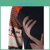 Hot Lady Women Dress Christmas Elk Print Long Sleeve Hooded Evening Party Dress For Festive Occasions
