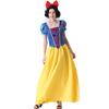 Adult Snow White Halloween Princess Dress for Cosplay & Stage Performance
