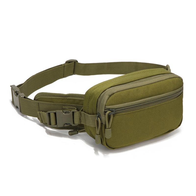 Waterproof Outdoor Tactical Waist Bag Multifunctional Storage For Cycling & Field Cs Tactical Fanny Pack зелёный