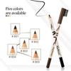 Eyebrow Pencil Waterproof Eye Brow Eyeliner Eyebrow Pen Pencil Makeup Beauty Cosmetic Tool Long-lasting Brown Eyebrow Pencil