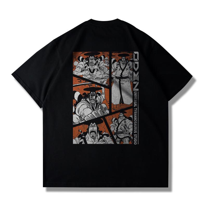 Japanese Anime ONE PIECE ONE PIECE Shortsleeved Tshirt Summer Loose Tide