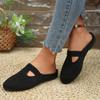 Fashion Women's Shoes Casual Sneaker Soft Sole Lightweight Slip on Casual Shoes Half Drag Daily Comfy Mules Women's Summer Shoes