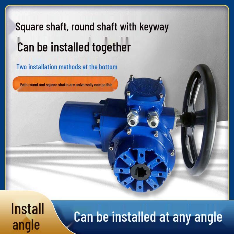 Kalei Q-type Explosion-proof Electric Valve Actuator CN plug (adapter included)