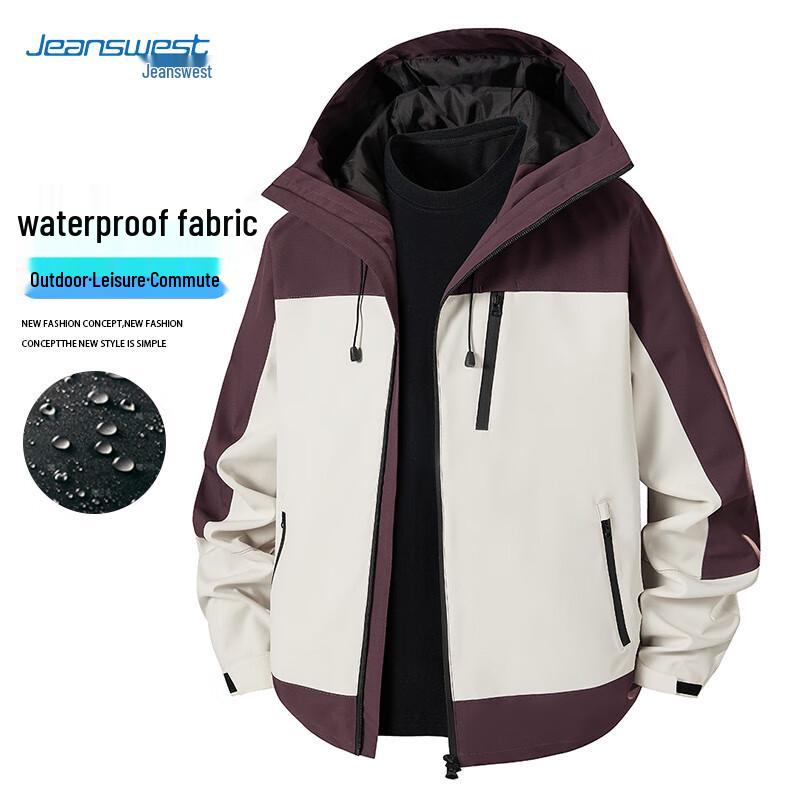 Jeanswest Men s Windproof Outdoor Casual Jacket 3XL