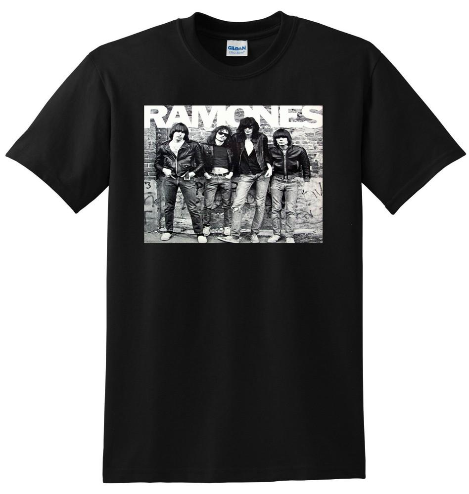 ФУТБОЛКА THE RAMONES с обложкой винилового CD Ramones МАЛЕНЬКИЙ СРЕДНИЙ БОЛЬШОЙ XL Унисекс Футболка L