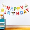 New Style Astronaut Cartoon Birthday Party Banner