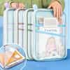 4pcs Pastel A4 File Bags,Mesh Zipper Document Organizers for School Students,Durable Portable Storage for Textbooks & Stationery