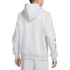 Nike Therma-Fit Standard Issue Casual Comfortable Warm Fleece Hoodie Men Hoodies Light-Silver-Gray HQ4746016