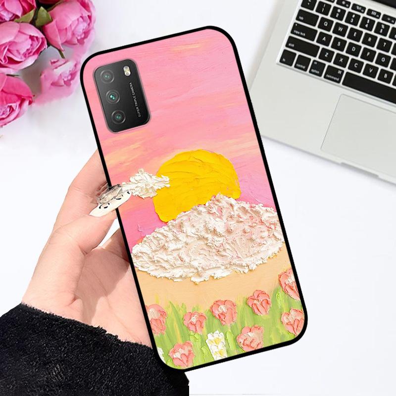 For Xiaomi Poco M3 4G Case M2010J19CG Shockproof Soft Silicone TPU Phone Cover For Poco M3 Pro 5G M2103K19PG Coque Funda Cartoon