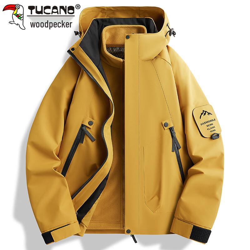 TUCANO Unisex 3-in-1 Autumn Winter Outdoor Jacket