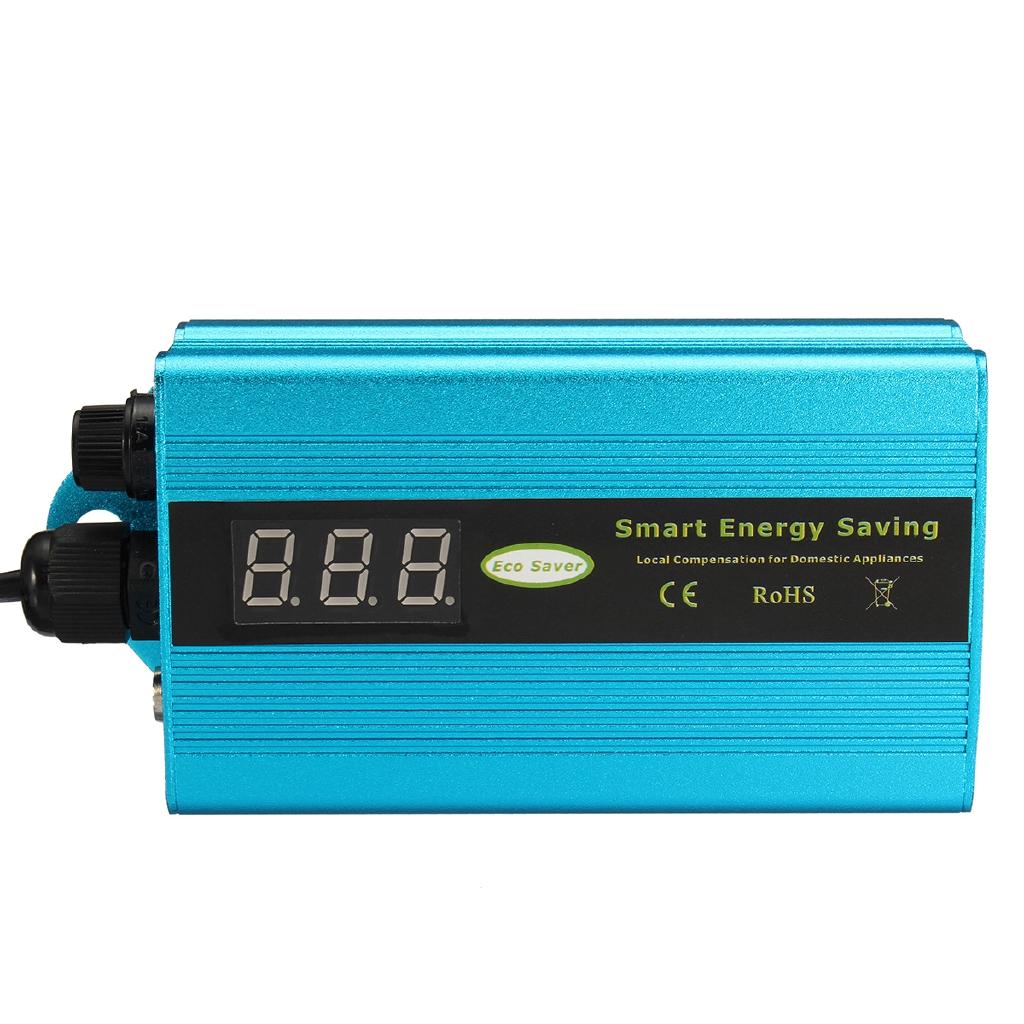 90V-250V Power Energy Electricity Saving Box Saver Digital Display LED Saving Killer Up to 35% US/EU Plug Energy Saver New