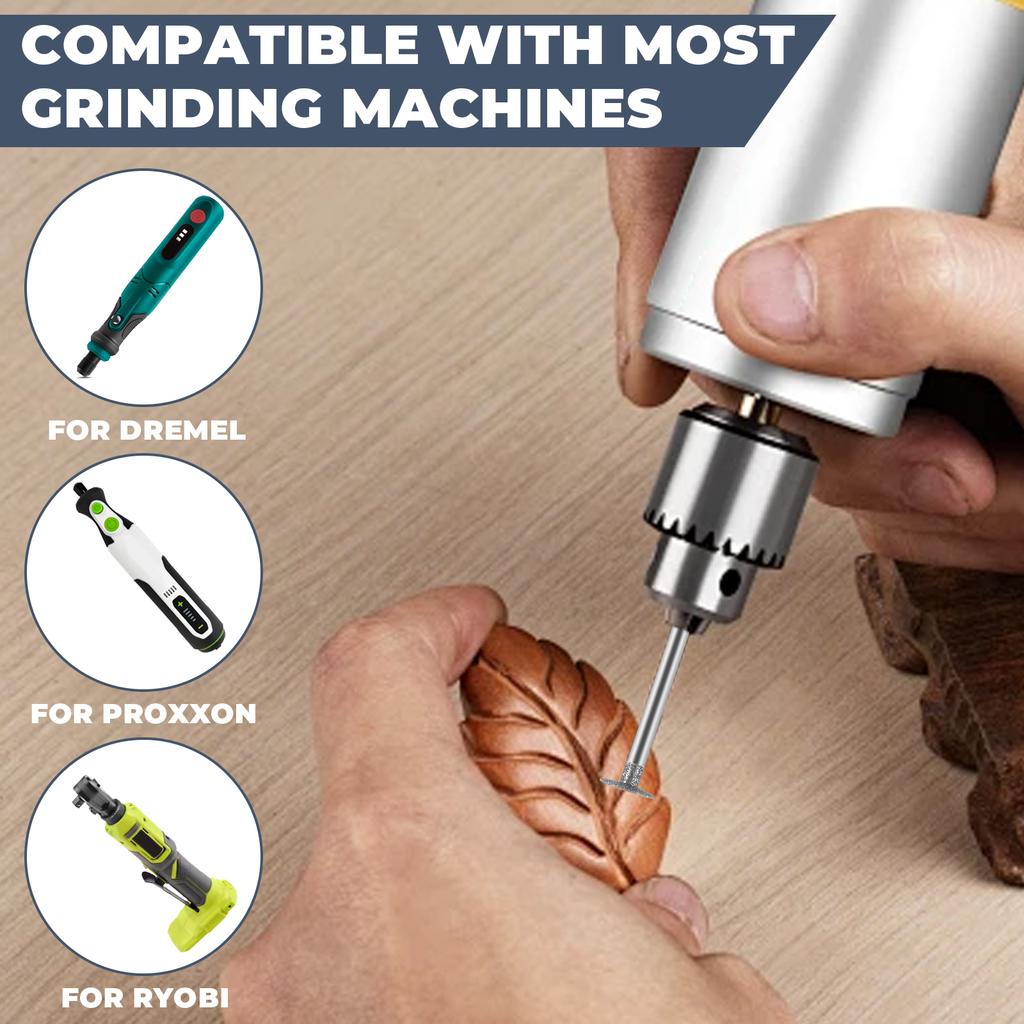 Diamant-Bohrschleifaufsatz-Set Vielseitig Kompatibel Steinmetz-Rotationswerkzeuge Solide Rotationswerkzeug-Zubehör Polier-Sets