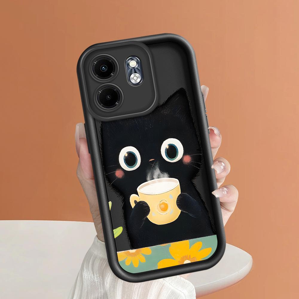 Soft Silicone Phone Casing Full Cover Camera Shockproof Protection Case for Huawei Honor Infinix Tecno iPhone Motorola Google