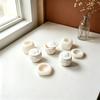 Silicone Container Casting Molds Two-Part for Creating a Matching Lid and Body with Waxes, Plasters, or Resins Crafts