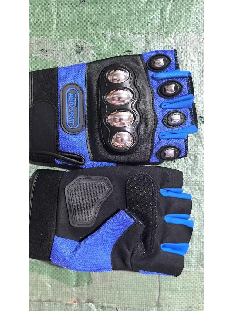 Verstärkte Taktische Handschuhe aus Edelstahl - Sturzsicher, Abriebfest, Voll- und Halbfinger-Optionen für Outdoor, Reiten und Selbstverteidigung