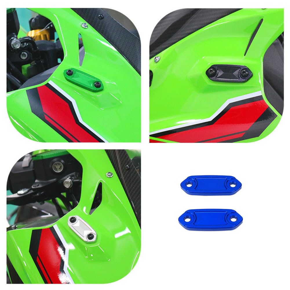 AL-mart Motorcycle Mirror Hole Cover Mirror Block Off Base Decorative