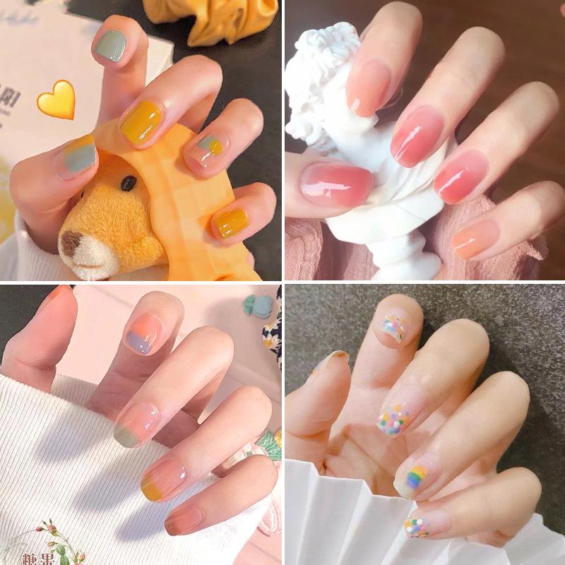 Press-On Removable Fake Nails - Fashionable Manicure Nail Tips