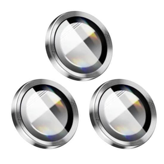 Stereometric Ultra-thin Anti-scratch Lens Phone Rear Protector Cell Phone Glass Lens Tempered Cover Film for iPhone