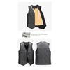Men Fleece Thickened Warm Casual Plus Size Leather Vest For Autumn Winter