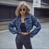In Stock: Women's European & American Denim Short Jacket - Casual & Versatile Fashion