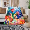1pc The Little Mermaid Printing Blanket - Soft, All-Season Throw for Living Room, Bedroom,Personalized Gift with Adorable Cartoon Design